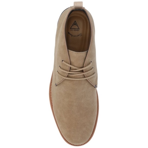 Vance Co. Jimmy Plain Toe Chukka Boot
Taupe 11.5